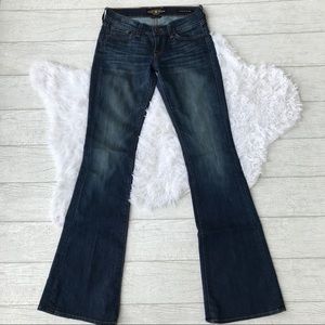 Lucky Brand Charlie Flare Jeans Darker Wash sz 25